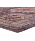 Jaipur Living Raisa Handmade Medallion Purple/ Gray Area Rug (9'X12')