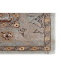 Jaipur Living Raisa Handmade Medallion Gray/ Gold Area Rug (9'X12')