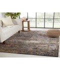 Jaipur Living Cristobol Handmade Medallion Dark Green/ Gray Area Rug (9'X12')
