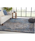 Jaipur Living Margot Handmade Medallion Blue/ Gray Area Rug (10'X14')