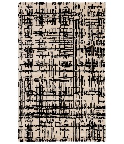 Jaipur Living Clayton Pals CLN15 Cream/Black 8 ft. X 10 ft. Rectangle Rug