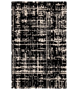 Jaipur Living Clayton Pals CLN16 Black/Cream 8 ft. X 10 ft. Rectangle Rug
