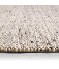 Jaipur Living Season Handmade Solid Gray/ Ivory Area Rug (9'X12')