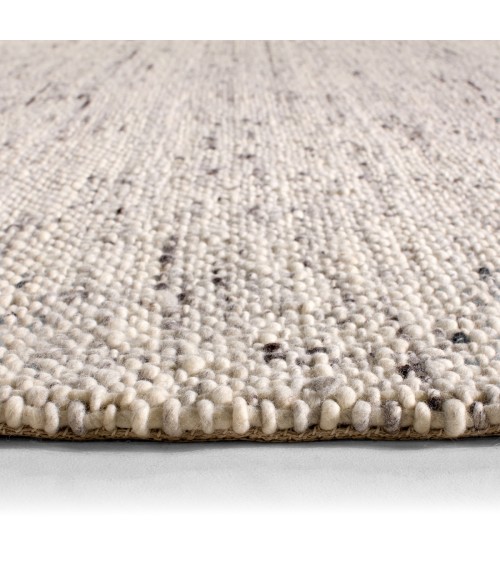 Jaipur Living Season Handmade Solid Gray/ Ivory Area Rug (9'X12')