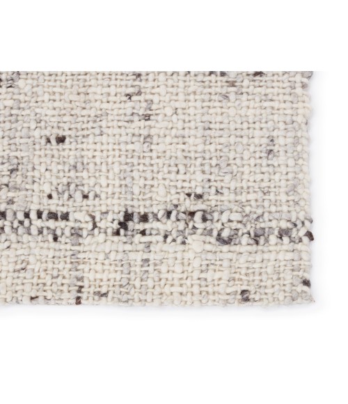 Jaipur Living Season Handmade Solid Gray/ Ivory Area Rug (9'X12')