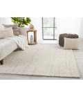 Jaipur Living Season Handmade Solid Cream/ Tan Area Rug (10'X14')