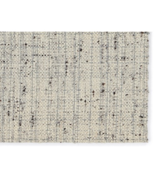 Jaipur Living Season Handmade Solid Cream/ Light Gray Area Rug 8'X10'