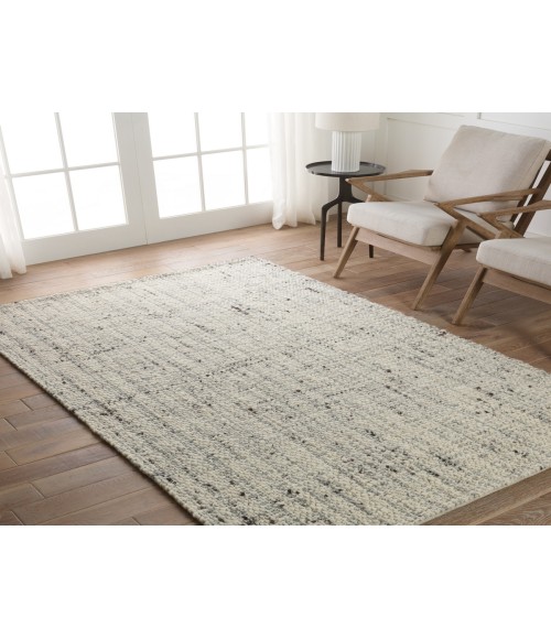 Jaipur Living Season Handmade Solid Cream/ Light Gray Area Rug 8'X10'