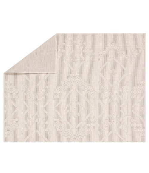 Jaipur Living Continuum Cream Rug CNT02 18 in. Swatch Square - Rugs Town Jaipur Living Continuum Cream CNT02 18 in. Swatch Square Rug