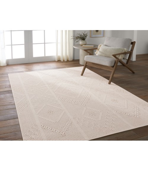 Jaipur Living Continuum Cream Rug CNT02 18 in. Swatch Square - Rugs Town Jaipur Living Continuum Cream CNT02 18 in. Swatch Square Rug
