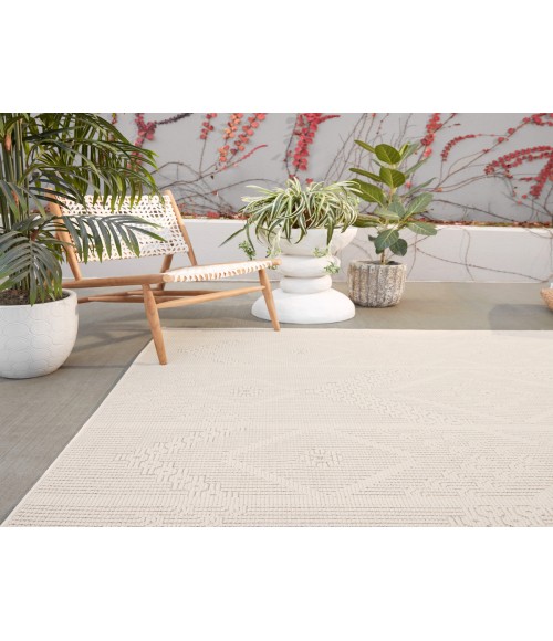 Jaipur Living Continuum Cream Rug CNT02 18 in. Swatch Square - Rugs Town Jaipur Living Continuum Cream CNT02 18 in. Swatch Square Rug