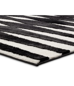 Jaipur Living Calix By Nikki Chu Apyre CNU01 Black - White 7 ft. 6 in. X 10 ft. Rectangle Rug