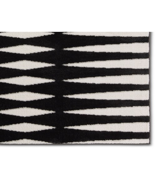 Jaipur Living Calix By Nikki Chu Black CNU01 7 ft. 6 in. X 10 ft. Rectangle Rug