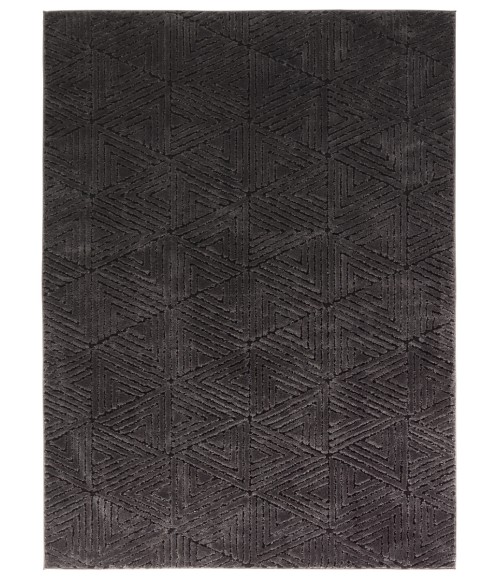 Jaipur Living Calix By Nikki Chu Black CNU04 18 in. Swatch Square Rug