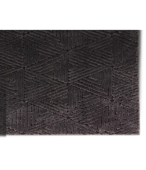 Jaipur Living Calix By Nikki Chu Black CNU04 18 in. Swatch Square Rug