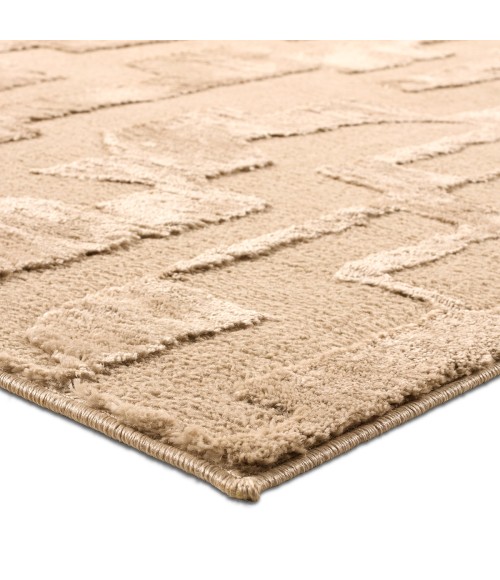 Nikki Chu Calix By Nikki Chu Natural (Tan / Beige / Taupe) Cnu05 6 Ft. 7 In. X 9 Ft. 6 In. Rect. Rug