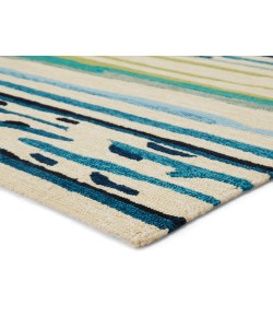 Jaipur Living Colours Sketchy Lines CO19 Blue/Green 8 ft. 10 in. X 11 ft. 9 in. Rectangle Rug