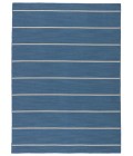 Jaipur Living Cape Cod Handmade Stripe Blue/ Cream Area Rug (7'10"X9'10")