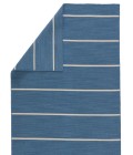 Jaipur Living Cape Cod Handmade Stripe Blue/ Cream Area Rug (7'10"X9'10")