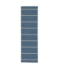 Jaipur Living Cape Cod Handmade Stripe Blue/ Cream Runner Rug (2'6"X8')