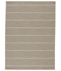 Jaipur Living Cape Cod Handmade Stripe Gray/ White Area Rug (7'10"X9'10")