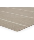 Jaipur Living Cape Cod Handmade Stripe Gray/ White Area Rug (7'10"X9'10")
