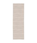 Jaipur Living Cape Cod Handmade Stripe Gray/ White Runner Rug (2'6"X8')