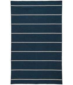 Jaipur Living Cape Cod Handmade Stripe Blue/ White COH19 12 ft. X 15 ft. Rectangle Rug