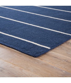 Jaipur Living Cape Cod Handmade Stripe Blue/ White COH19 12 ft. X 15 ft. Rectangle Rug