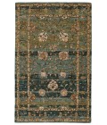 Cardamom Area Rug Vibe by Jaipur Living Ahava Handmade Oriental Green/ Blue Area Rug (8'X10')