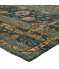 Cardamom Area Rug Vibe by Jaipur Living Ahava Handmade Oriental Green/ Blue Area Rug (8'X10')