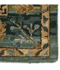 Cardamom Area Rug Vibe by Jaipur Living Ahava Handmade Oriental Green/ Blue Area Rug (8'X10')