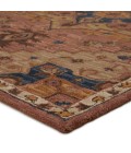 Vibe by Jaipur Living Cressida Handmade Medallion Dark Pink/ Blue Area Rug (5'X8')