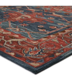 Jaipur Living Cardamom Cinnabar COM07 Red/Blue 9 ft. X 12 ft. Rectangle Rug
