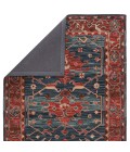 Cardamom Area Rug Vibe by Jaipur Living Cinnabar Handmade Medallion Red/ Blue Area Rug (9'X12')