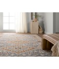 COM17 Zascha Rug Vibe by Jaipur Living Zascha Handmade Medallion Blue/ Brown Area Rug 9'X12'