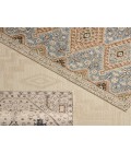 COM17 Zascha Rug Vibe by Jaipur Living Zascha Handmade Medallion Blue/ Brown Area Rug 9'X12'