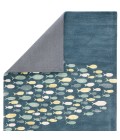 Jaipur Living Schooled Handmade Animal Blue/ Gray Area Rug (5'X8')