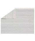 Jaipur Living Torre Indoor/ Outdoor Solid Light Gray/ Cream Area Rug (8'X10')