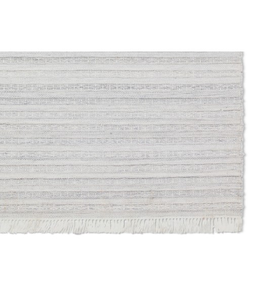 Jaipur Living Torre Indoor/ Outdoor Solid Light Gray/ Cream Area Rug (8'X10')