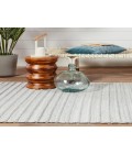 CSL01 Torre Rug Jaipur Living Torre Indoor/ Outdoor Solid Light Gray/ Cream Area Rug 6'X9'