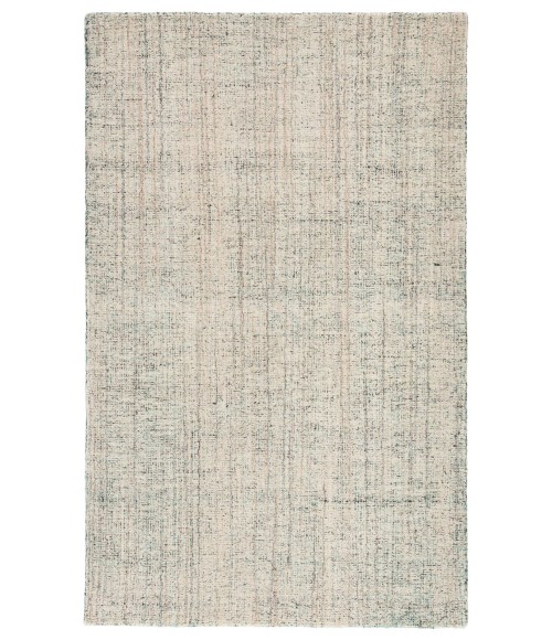 Jaipur Living Ritz Handmade Solid Turquoise/ Ivory Area Rug (8'X10')