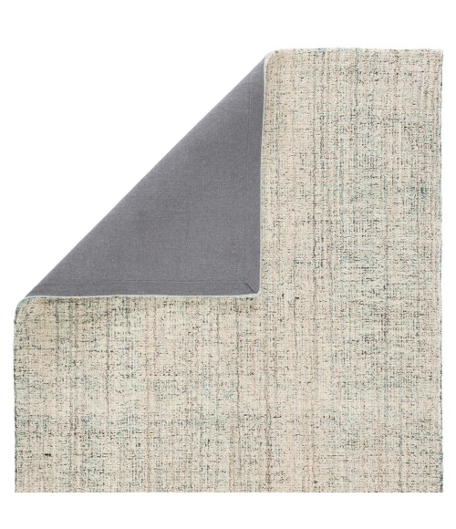 Jaipur Living Ritz Handmade Solid Turquoise/ Ivory Area Rug (8'X10')