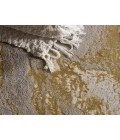 Jaipur Living Cisco Abstract Gray/ Gold Runner Rug (2'2"X8')
