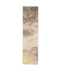 Jaipur Living Cisco Abstract Gray/ Gold Runner Rug (2'2"X8')