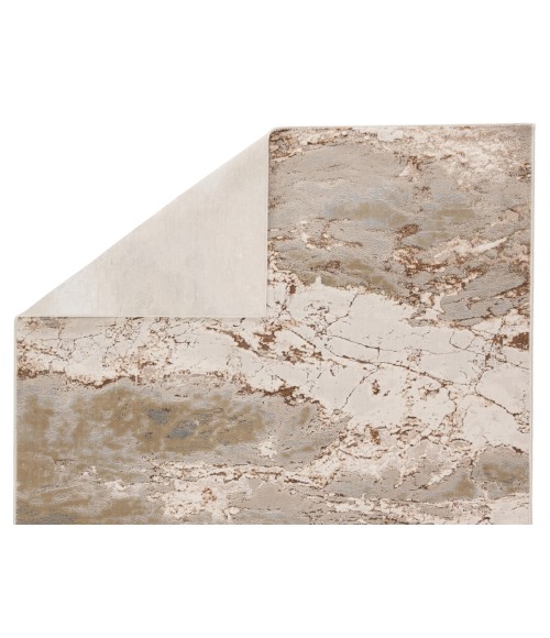 Jaipur Living Cisco Abstract Gray/ Brown Runner Rug (2'2"X8')