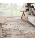 Jaipur Living Cisco Abstract Gray/ Brown Runner Rug (2'2"X8')