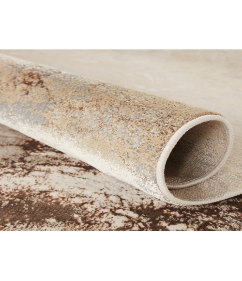 Jaipur Living Cisco Abstract Gray/ Brown Runner Rug (2'2"X8')