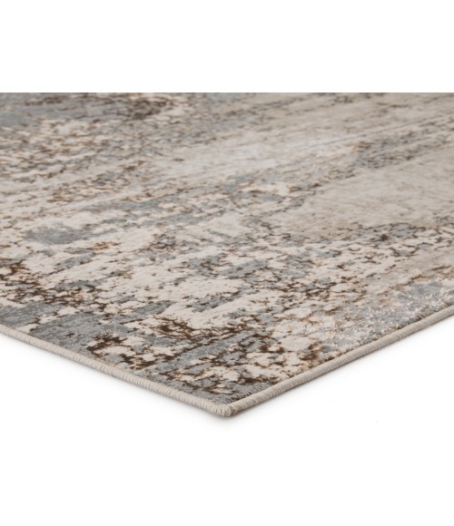 Jaipur Living Calibra Abstract Gray/ Taupe Area Rug (7'10"X10'6")