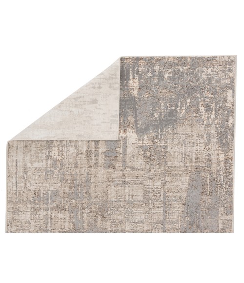 Jaipur Living Calibra Abstract Gray/ Taupe Area Rug (7'10"X10'6")